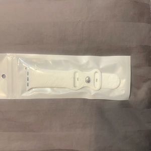 White Applewatch band 42/44 mm